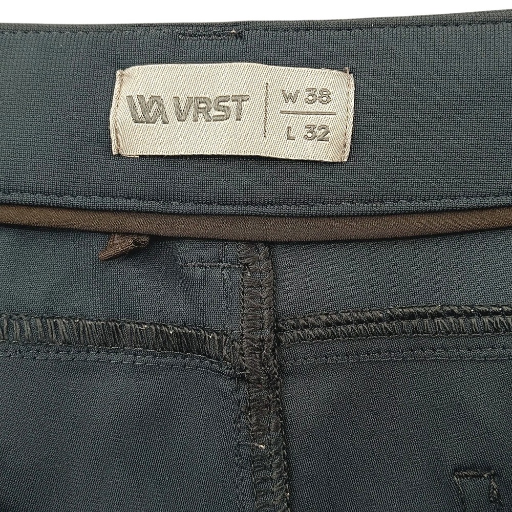 VRST Pants Mens 36x29 (Tag 38x32) Blue Limitless 5 Pocket Performance Chino Work - Picture 4 of 8